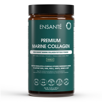 Premium Marine Collagen Peptides Powder, Vanilla 11.33 oz - PRE-ORDER/BACK IN STOCK 2/25