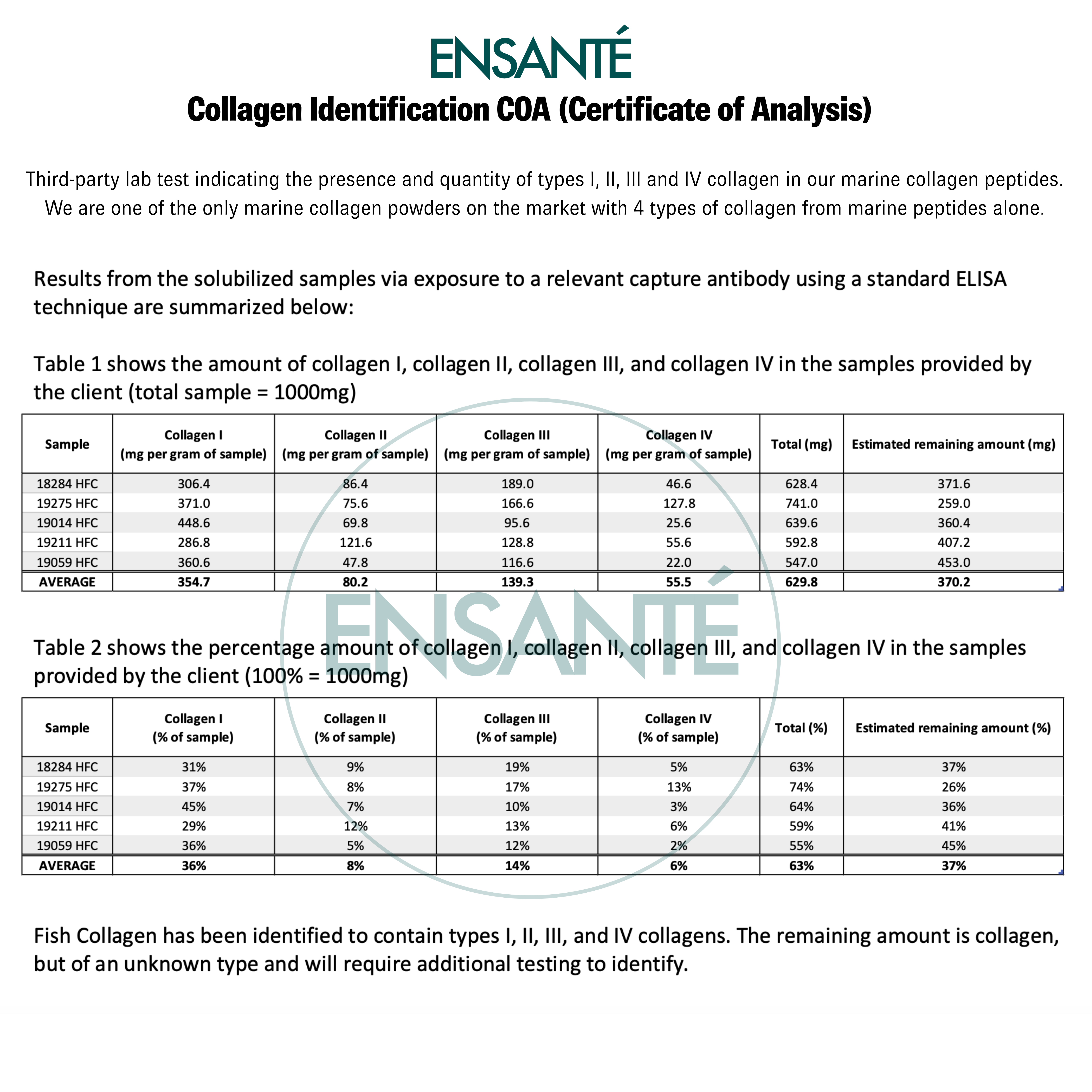 Premium Marine Collagen Peptides Powder, Organic Vanilla Bean